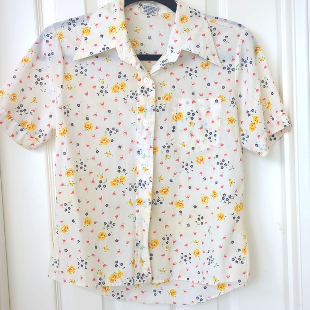 Vintage button up